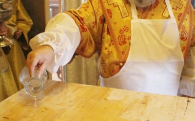 Чин Великого освящения храма во имя прп. Сергия