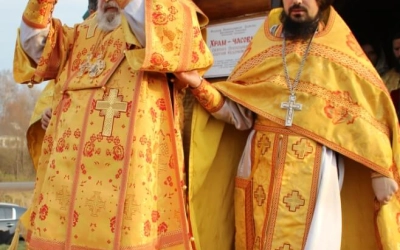 Чин Великого освящения храма во имя прп. Сергия