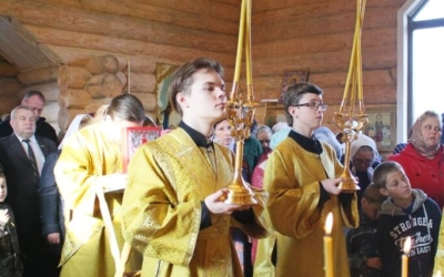 Чин Великого освящения храма во имя прп. Сергия