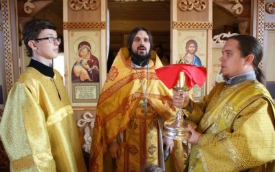 Чин Великого освящения храма во имя прп. Сергия