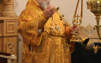 Божественная литургия в Неделю 19-ю по Пятидесятнице, святых отцев VII Вселенского Собора