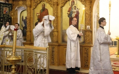 Божественная литургия в Димитриевскую родительскую субботу