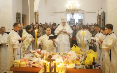 Божественная литургия в Димитриевскую родительскую субботу