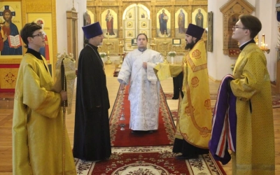 Всенощное бдение накануне Недели 20-й по Пятидесятнице, дня памяти Прп. Илариона Великого