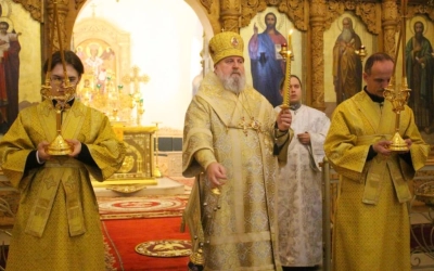 Всенощное бдение накануне Недели 20-й по Пятидесятнице, дня памяти Прп. Илариона Великого