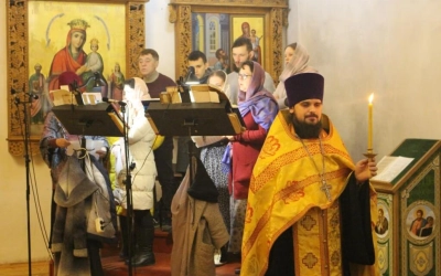 Всенощное бдение накануне Недели 20-й по Пятидесятнице, дня памяти Прп. Илариона Великого