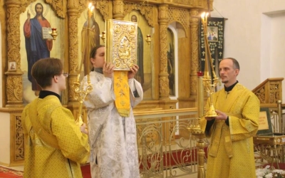 Всенощное бдение накануне Недели 20-й по Пятидесятнице, дня памяти Прп. Илариона Великого