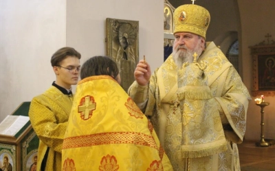 Всенощное бдение накануне Недели 20-й по Пятидесятнице, дня памяти Прп. Илариона Великого