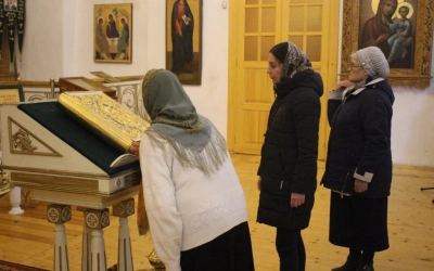 Всенощное бдение накануне Недели 20-й по Пятидесятнице, дня памяти Прп. Илариона Великого