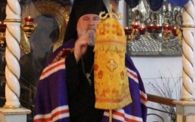 Божественная литургия в Неделю 20-ю по Пятидесятнице, дня памяти Прп. Илариона Великого