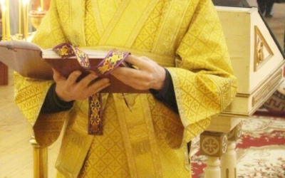 Божественная литургия в Неделю 20-ю по Пятидесятнице, дня памяти Прп. Илариона Великого