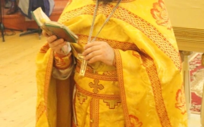 Божественная литургия в Неделю 20-ю по Пятидесятнице, дня памяти Прп. Илариона Великого