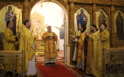 Божественная литургия Неделю 21-ю по Пятидесятнице