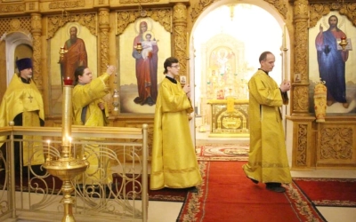 Всенощное бдение накануне Недели 22-й по Пятидесятнице