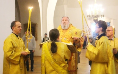 Всенощное бдение накануне Недели 22-й по Пятидесятнице