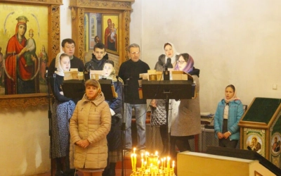 Божественная литургия Архиерейским чином, в Неделю 22-ю