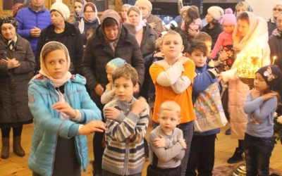 Божественная литургия Архиерейским чином, в Неделю 22-ю