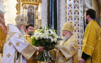 Патриаршее Богослужение в Храме Христа Спасителя