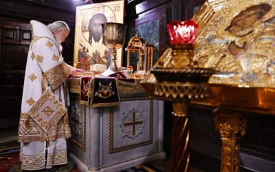 Патриаршее Богослужение в Храме Христа Спасителя