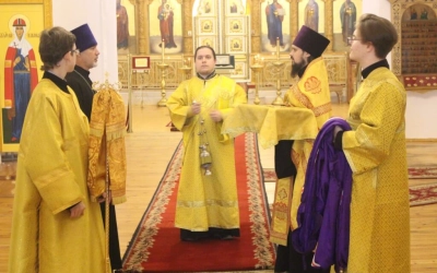 Всенощное бдение накануне Недели 23-й по Пятидесятнице