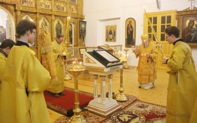 Всенощное бдение накануне Недели 23-й по Пятидесятнице