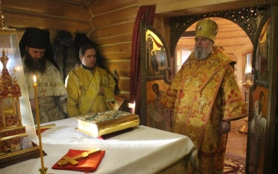 Архипастырское служение в Свято-Владимирском мужском монастыре