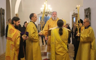 Всенощное бдение накануне Недели 24-й по Пятидесятнице