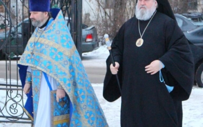 Престольный праздник в храме Введения во храм Пресвятой Богородицы г. Вязьма