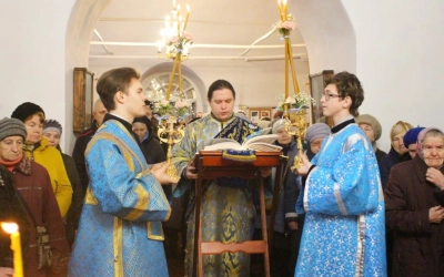 Престольный праздник в храме Введения во храм Пресвятой Богородицы г. Вязьма