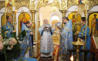 Престольный праздник в храме Введения во храм Пресвятой Богородицы г. Вязьма