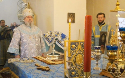 Престольный праздник в храме Введения во храм Пресвятой Богородицы г. Вязьма