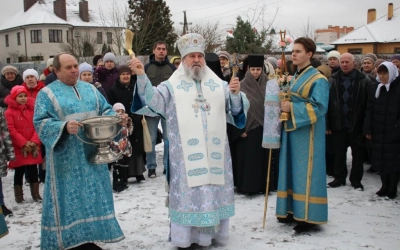 Престольный праздник в храме Введения во храм Пресвятой Богородицы г. Вязьма