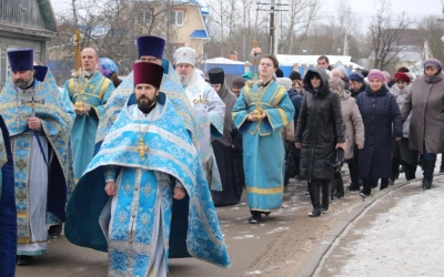 Престольный праздник в храме Введения во храм Пресвятой Богородицы г. Вязьма
