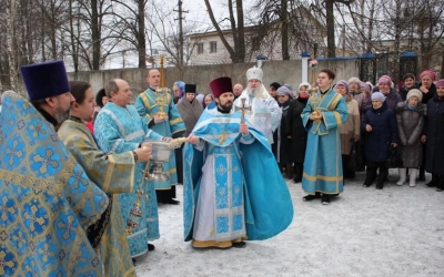 Престольный праздник в храме Введения во храм Пресвятой Богородицы г. Вязьма