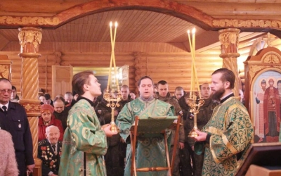 Престольный праздник в храме Блгв. вел. кн. Александра Невского