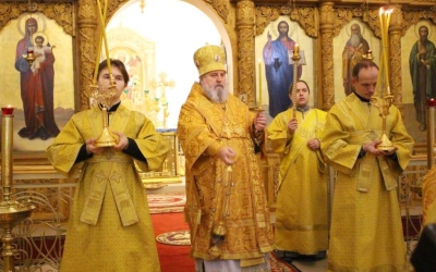 Всенощное бдение накануне Недели 25-й по Пятидесятнице