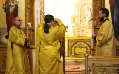 Архипастырское служение в день памяти Апостола Андрея Первозванного