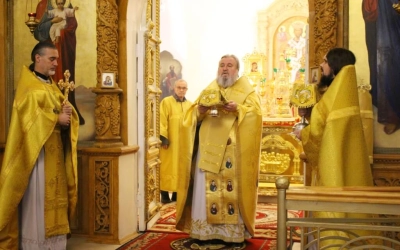 Архипастырское служение в день памяти Апостола Андрея Первозванного