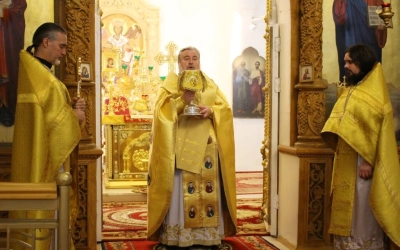 Архипастырское служение в день памяти Апостола Андрея Первозванного