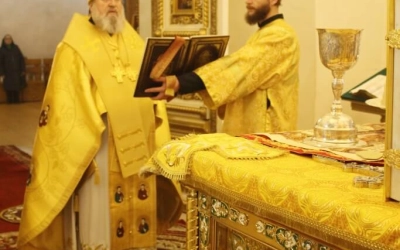 Архипастырское служение в день памяти Апостола Андрея Первозванного