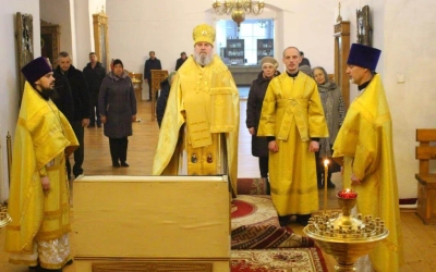 Архипастырское служение в день памяти Апостола Андрея Первозванного