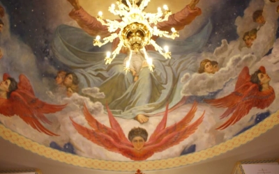 Великое освящение храма мц. Валентины