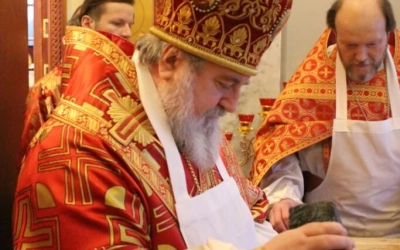 Великое освящение храма мц. Валентины