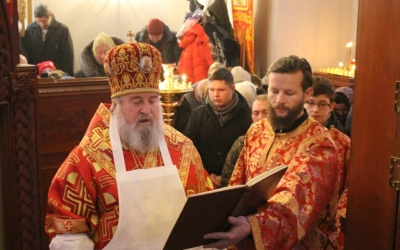 Великое освящение храма мц. Валентины