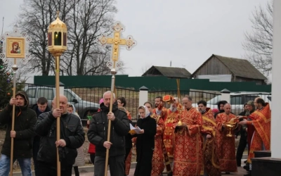 Великое освящение храма мц. Валентины