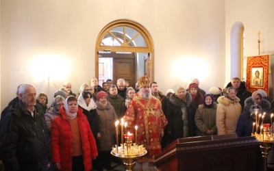 Великое освящение храма мц. Валентины