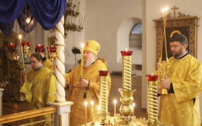 Всенощное бдение накануне Недели 26-й по Пятидесятнице