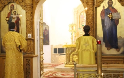 Всенощное бдение накануне Недели 26-й по Пятидесятнице