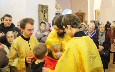 Божественная литургия Архиерейским чином, в Неделю 26-ю по Пятидесятнице