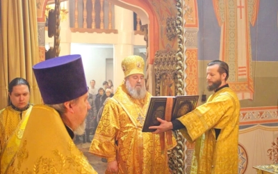 Архипастырское служение в храме Рождества Христова г. Сафоново